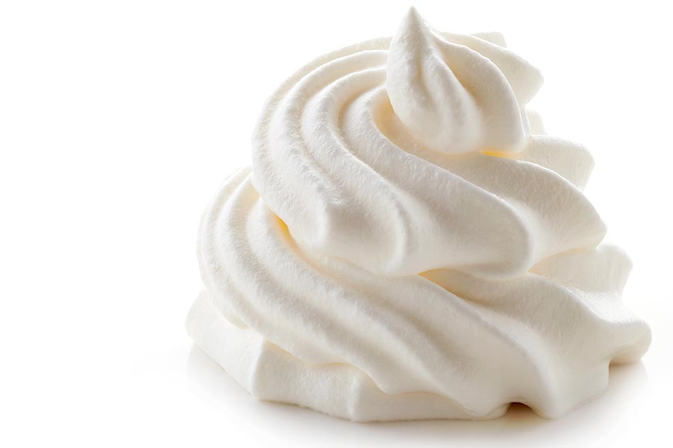 whipped cream